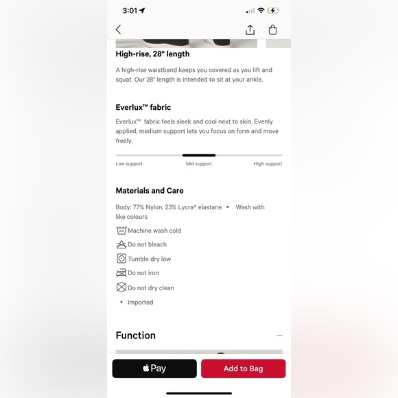 Wunder Train High Rise Tight - Picture 10 of 10